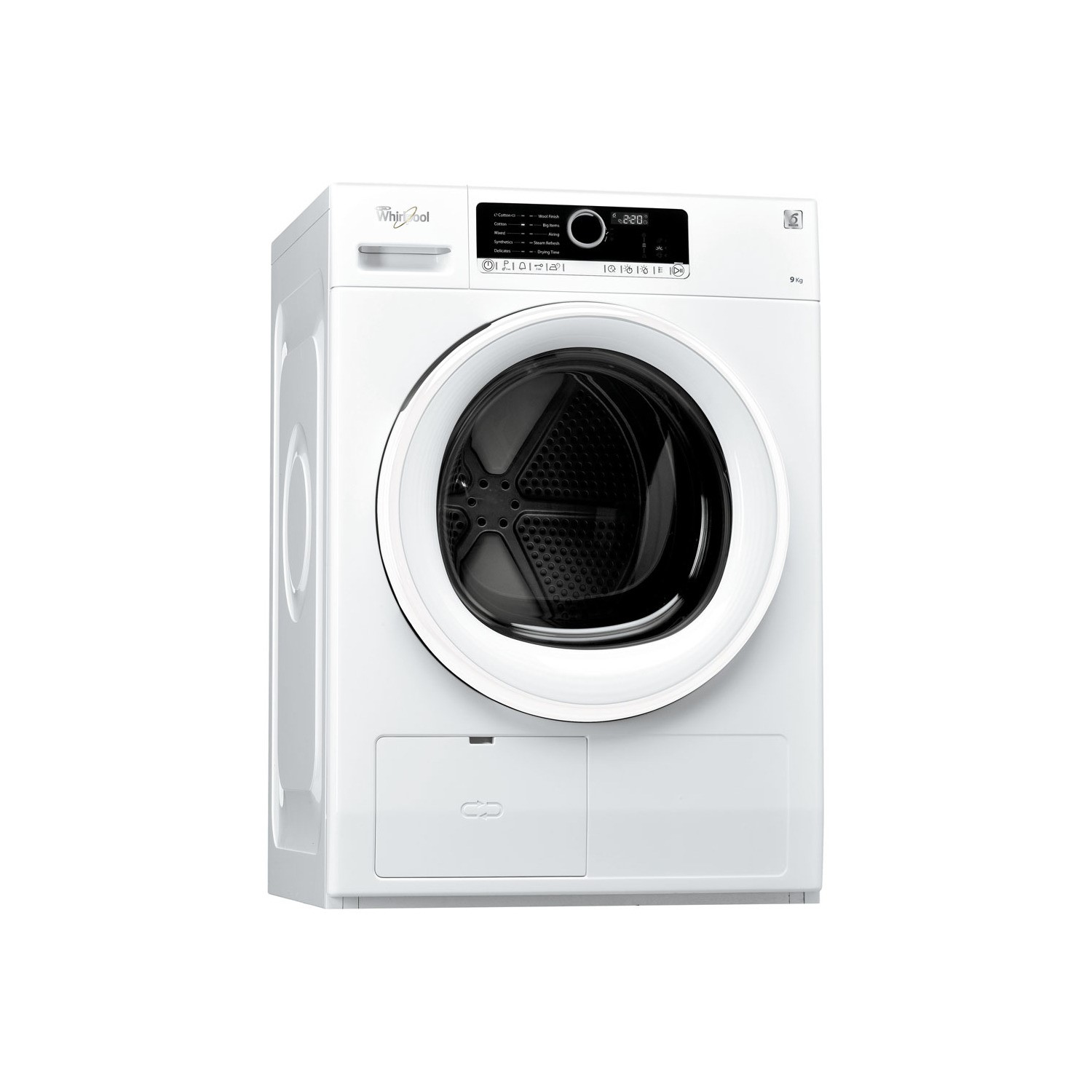 Whirlpool HSCX90310 9kg Heat Pump Condensor Tumble Dryer White