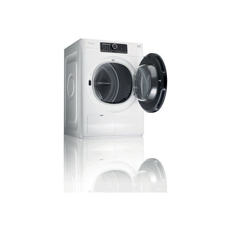 Whirlpool HSCX90430 Supreme Care Premium 9kg Freestanding Heat Pump Tumble Dryer - White