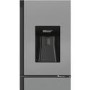 Hoover H-FRIDGE 700 MAXI 432 Litre French Style American Fridge Freezer - Silver