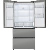 Hoover 432 Litre French Style American Fridge Freezer - Stainless Steel