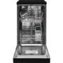 Hotpoint Aquarius Slimline Freestanding Dishwasher - Black