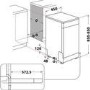 Hotpoint 3D Zone Wash Freestanding Slimline Dishwasher - White
