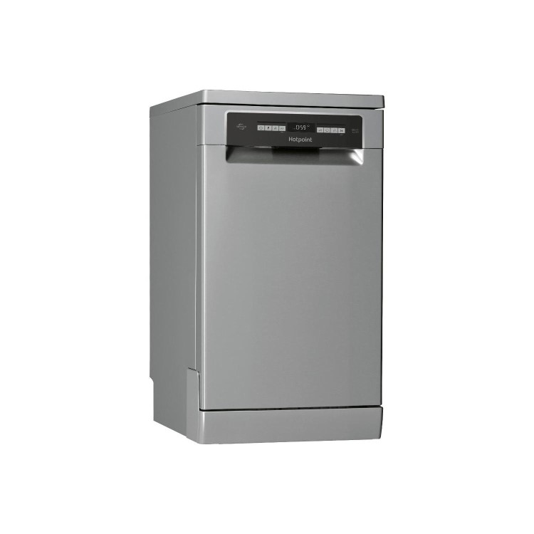 GRADE A2 - HOTPOINT HSFO3T223WX 10 Place Slimline Freestanding Dishwasher - Stainless Steel