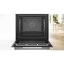 Refurbished Bosch Series 8 HSG7584B1 60cm Single Built In Electric Oven Black