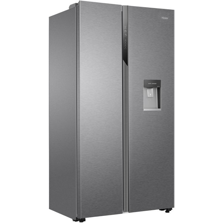 Haier 521 Litre Side-By-Side American Fridge Freezer - Silver