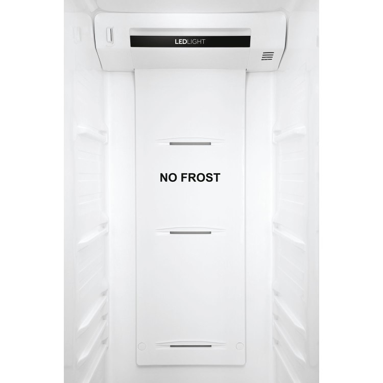 Haier 521 Litre Side By Side American Fridge Freezer - Silver