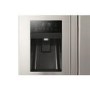 Haier 521 Litre Side By Side American Fridge Freezer - Silver
