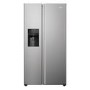Refurbished Haier Series 5 HSR5918DIMP Freestanding 511 Litre Frost Free American Fridge Freezer Stainless Steel