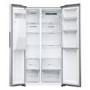 Refurbished Haier Series 5 HSR5918DIMP Freestanding 511 Litre Frost Free American Fridge Freezer Stainless Steel