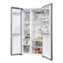 Refurbished Haier Series 5 HSR5918DIMP Freestanding 511 Litre Frost Free American Fridge Freezer Stainless Steel
