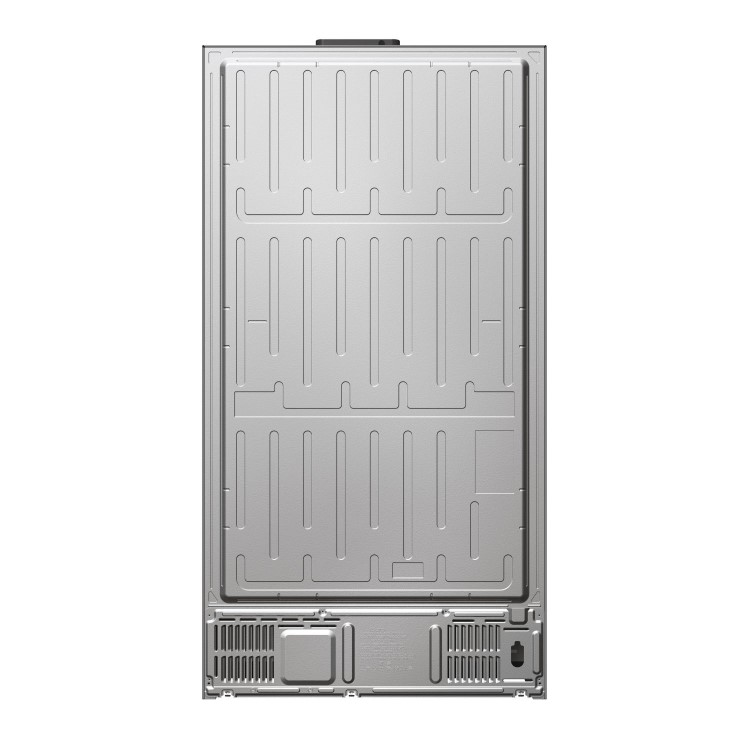Haier Series 3 528 Litre Side-by-Side American Fridge Freezer - Stainless Steel