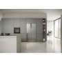 Haier Series 3 528 Litre Side-by-Side American Fridge Freezer - Stainless Steel