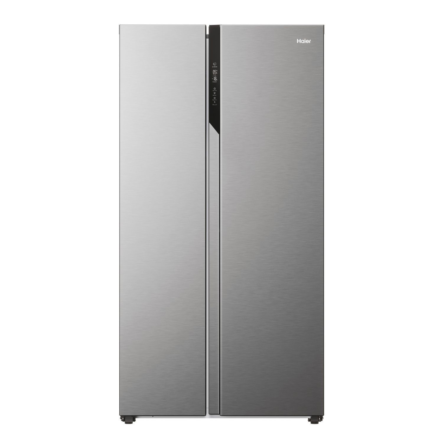 Haier Series 3 528 Litre Side-by-Side American Fridge Freezer - Stainless Steel