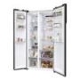 Haier Series 3 528 Litre Side-by-Side American Fridge Freezer - Stainless Steel