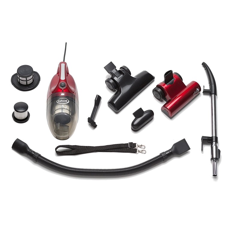 Ewbank HSVC3 Chilli-3 Bagless Vacuum Cleaner Red