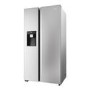 Haier Series 5 601 Litre Side-by-Side American Fridge Freezer - Stainless steel