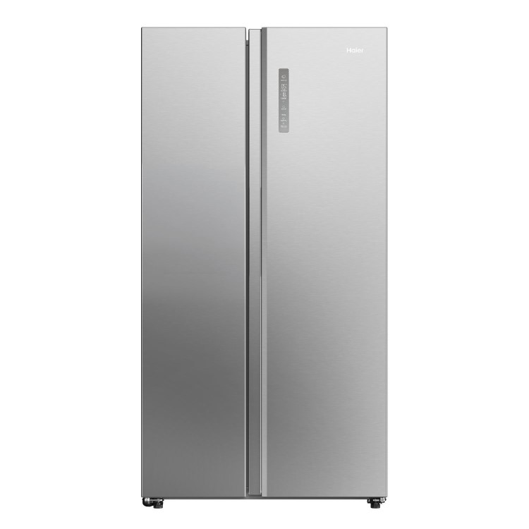 Haier Series 5 615 Litre Side-by-Side American Fridge Freezer - Stainless Steel