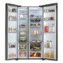 Haier Series 5 615 Litre Side-by-Side American Fridge Freezer - Stainless Steel