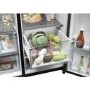 Haier SBS 90 Series 5 601 Litre Side By Side American Fridge Freezer - Black