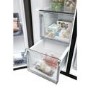 Haier Series 7 601 Litre Side-by-Side American Fridge Freezer - Black