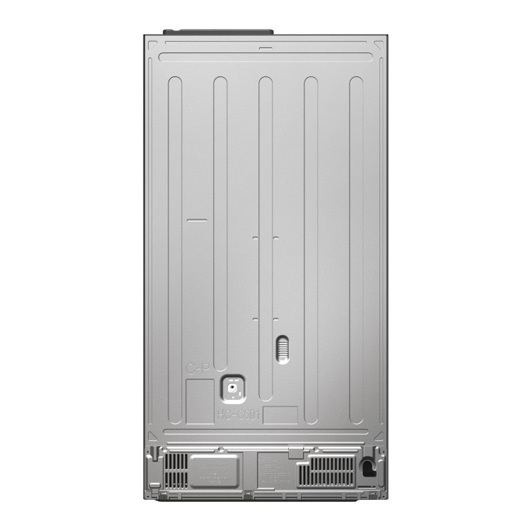 Haier Series 7 601 Litre Side-by-Side American Fridge Freezer - Black