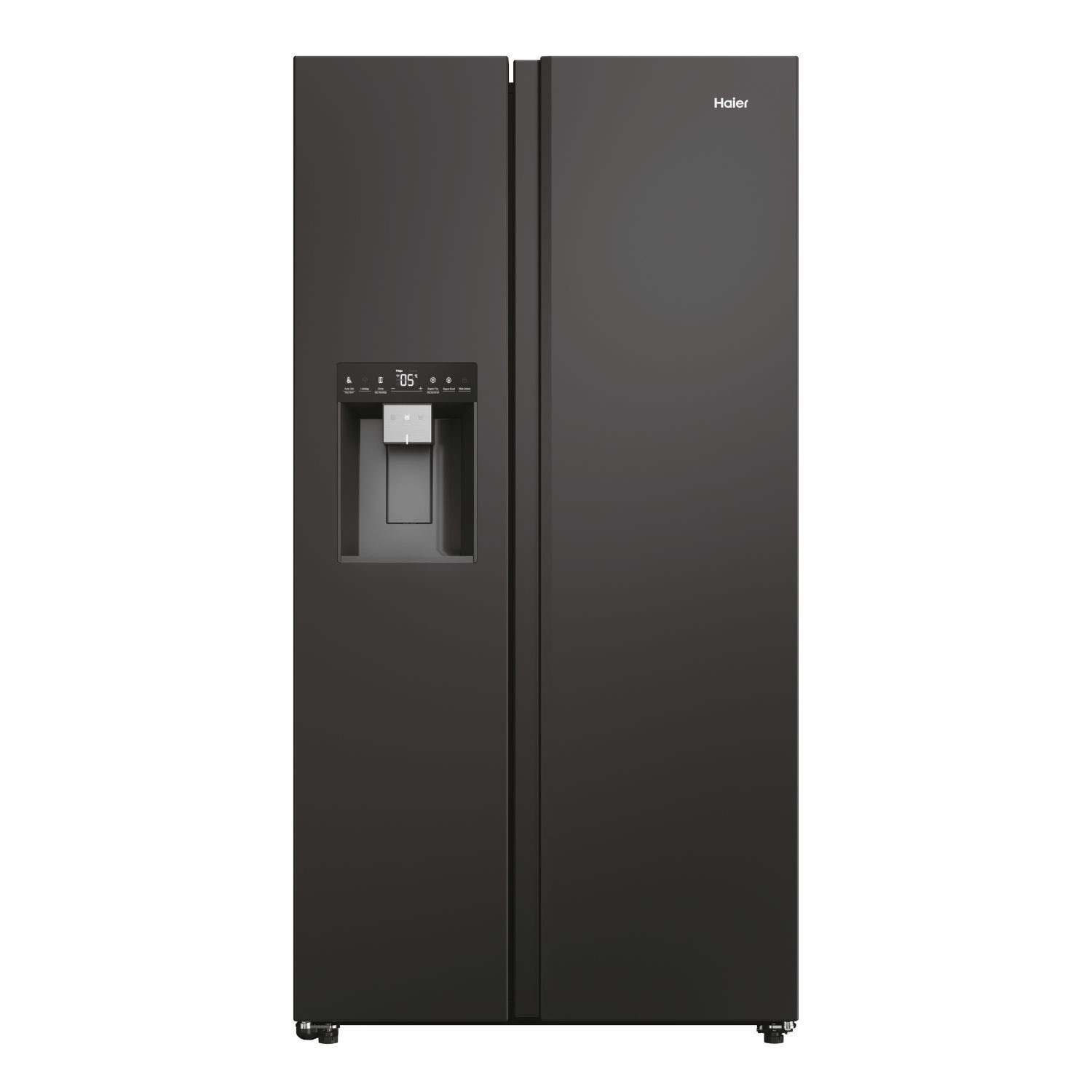 Haier Black Series 7 601 Litre Side-By-Side American Fridge Freezer