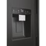 Haier Series 7 601 Litre Side-by-Side American Fridge Freezer - Black