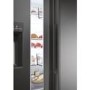 Haier Series 7 601 Litre Side-by-Side American Fridge Freezer - Black