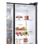 Haier Series 7 601 Litre Side-by-Side American Fridge Freezer - Black
