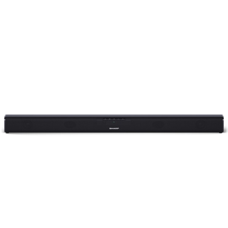 Sharp HT-SB110 Wireless 2ch 90W Slim Bluetooth Soundbar - Black