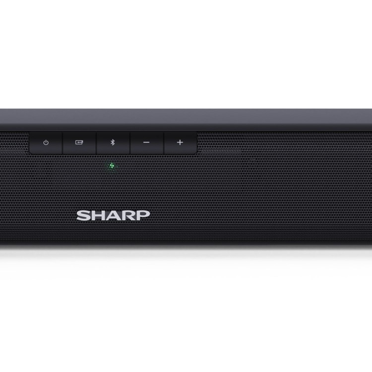 Sharp HT-SB110 Wireless 2ch 90W Slim Bluetooth Soundbar - Black