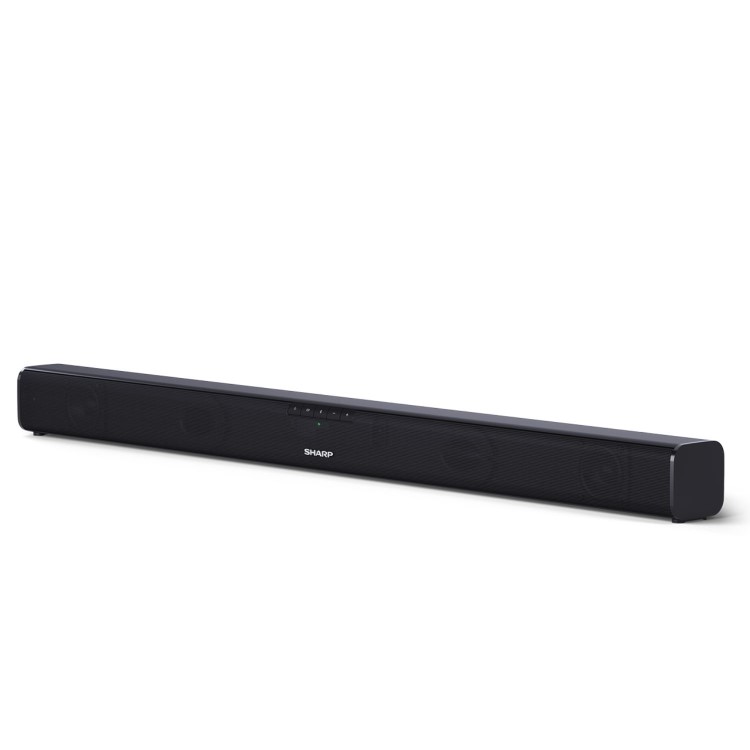 Sharp HT-SB110 Wireless 2ch 90W Slim Bluetooth Soundbar - Black