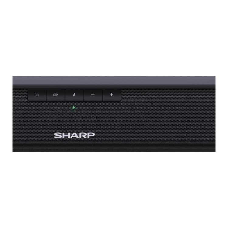 Sharp HT-SB110 Wireless 2ch 90W Slim Bluetooth Soundbar - Black
