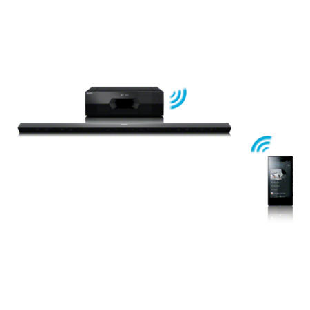 GRADE A2 - Light cosmetic damage - Sony HT-ST3 4.1ch Soundbar and Subwoofer