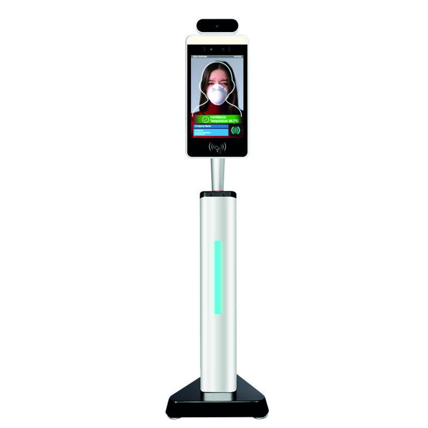 Hygiene Tech 8 Non-Contact Body Temperature Terminal - Floor Standing