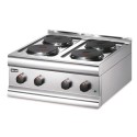 HT6 Lincat HT6 Silverlink 600 4 Plate Countertop Boiling Top - 7kW, 1 Phase/3 Phase