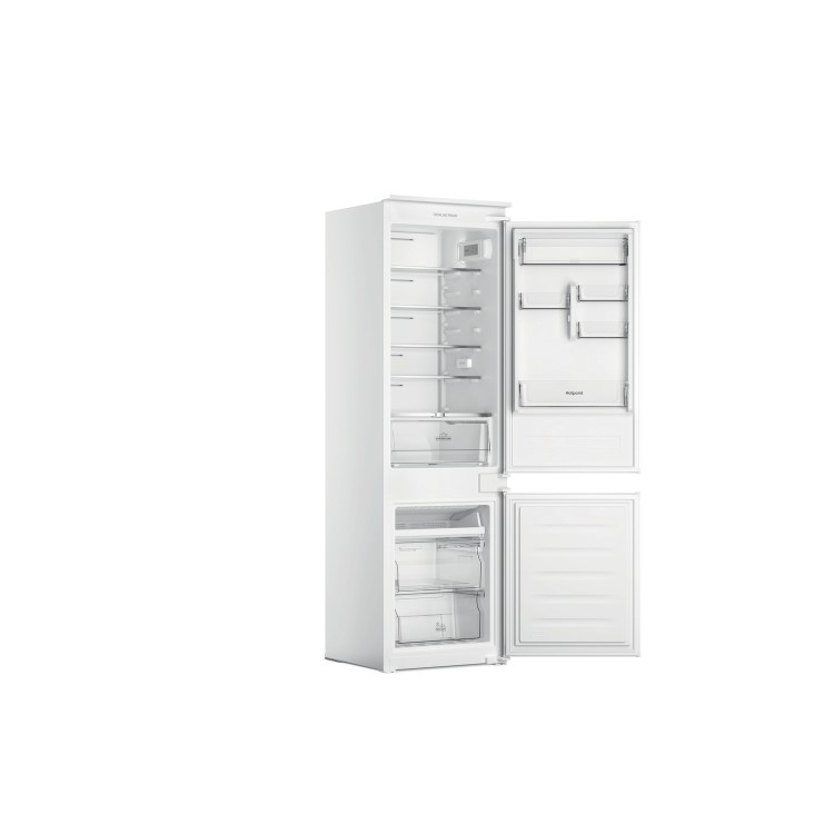 Refurbished Hotpoint HTC18T112 Integrated 250 Litre 70/30 Frost Free Fridge Freezer White