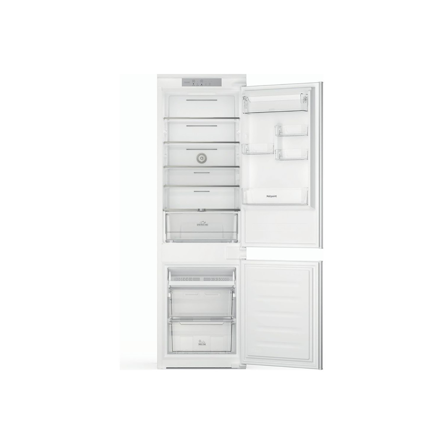 Refurbished Hotpoint HTC18T532 Integrated 250 Litre 70/30 Fridge Freezer