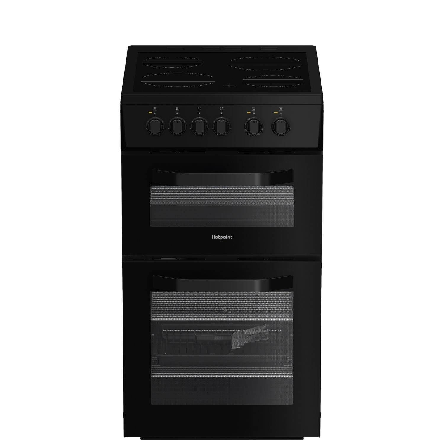Hotpoint 50cm Electric Cooker - Black