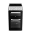HTE5VCW Hotpoint 50cm Electric Cooker - White