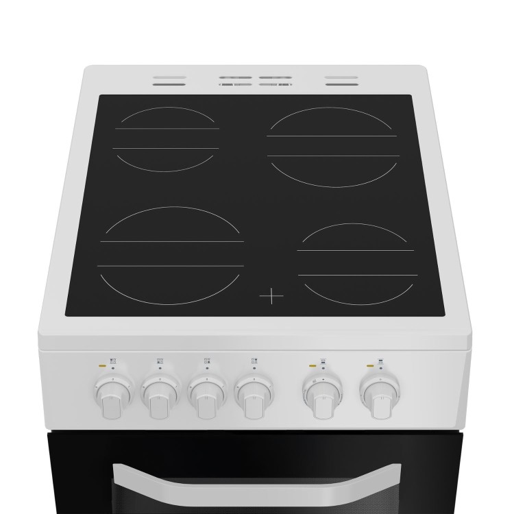 Hotpoint 50cm Electric Cooker - White