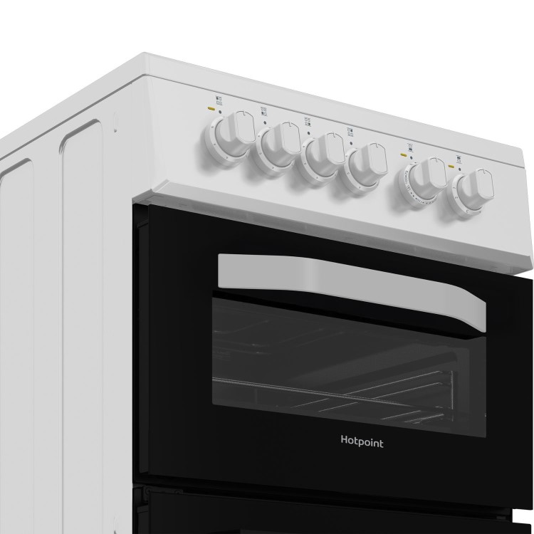 Hotpoint 50cm Electric Cooker - White