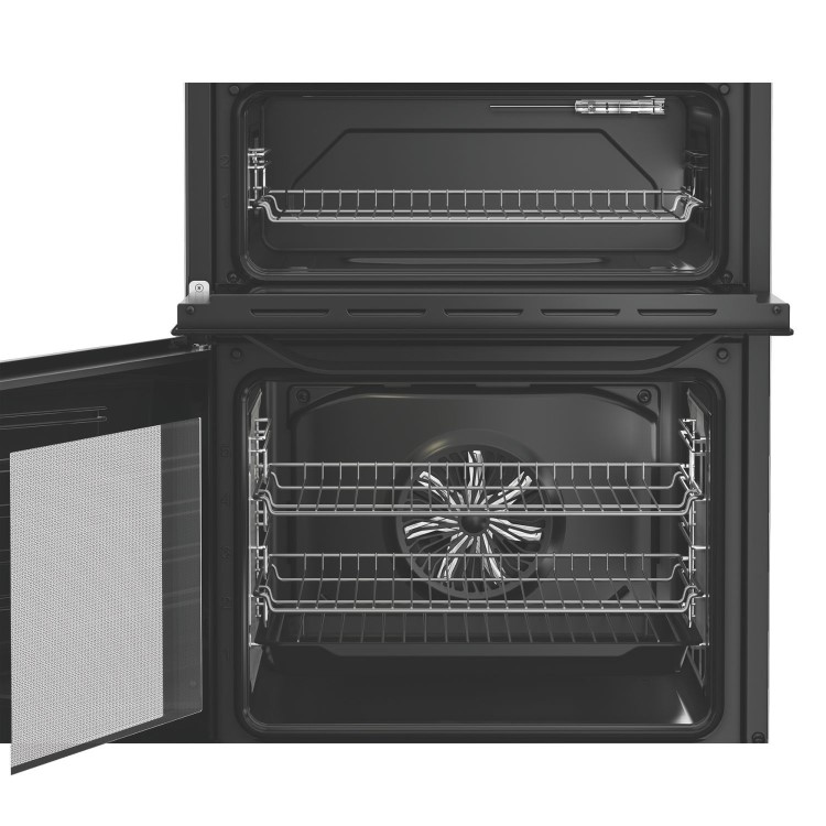Hotpoint 50cm Electric Cooker - Black
