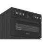 Hotpoint 50cm Electric Cooker - Black