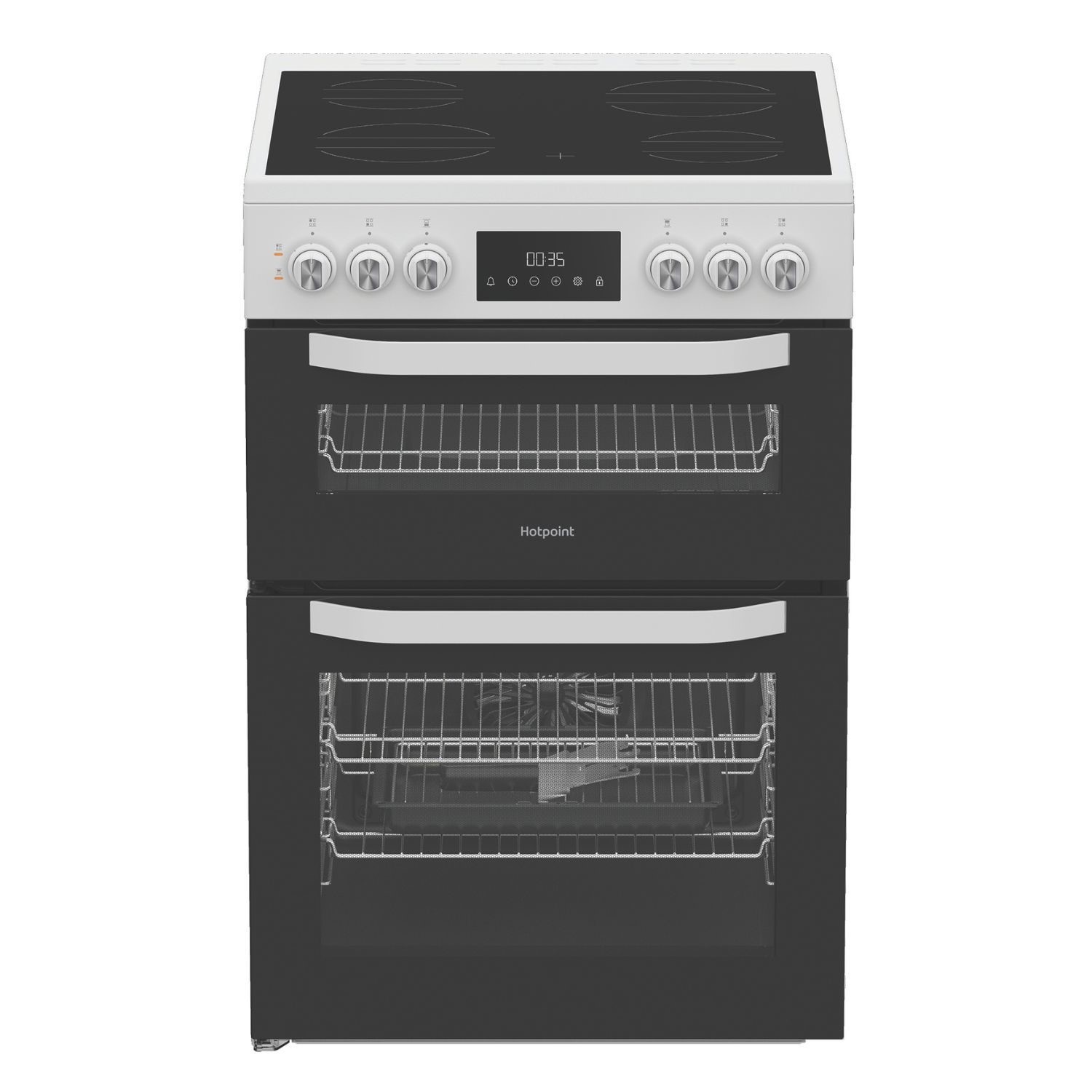 Hotpoint 60cm Electric Cooker - White