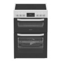 HTE6VDCW Hotpoint 60cm Electric Cooker - White