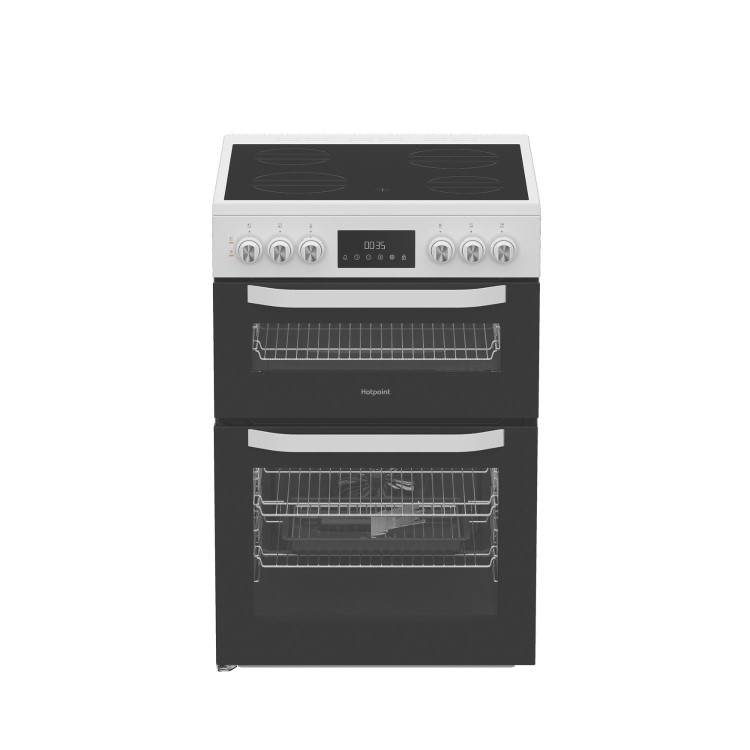 Hotpoint 50cm Electric Cooker - White