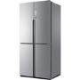 Haier 456 Litre Four Door American Fridge Freezer - Grey