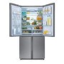 GRADE A3 - Haier HTF-452DM7 Four Door American Fridge Freezer Stainless Steel