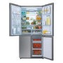 GRADE A3 - Haier HTF-452DM7 Four Door American Fridge Freezer Stainless Steel